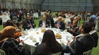 Şehit aileleri ve protokol iftarda buluştu