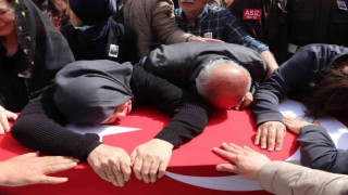 Şehit Teğmen Bekir Can Kereki son yolculuğuna binlerce hemşehrisi uğurladı