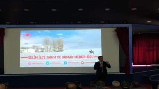 Selimde yonca yetiştiriciliği toplantısı yapıldı