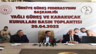 Şeref Eroğlu: ”23 Nisandan itibaren resmi güreşlerimiz başlıyor”