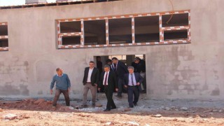 Siirt Üniversitesi Rektörü Şındak, devam eden çalışmaları inceledi