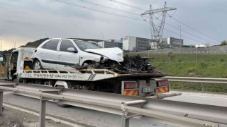 İstanbul Şile otoyolunda feci kaza: 2'si ağır 3 yaralı