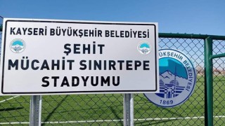 Sindelhöyük Stadında ilk maç heyecanı
