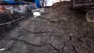 Sinopta heyelan nedeniyle köy halkında panik oluştu