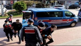 Sinopta jandarma hırsızlık şebekesini çökertti