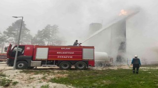 Şişecam işletmesinde korkutan yangın: 1 yaralı