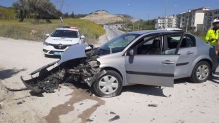 Sökede trafik kazası: 1 yaralı