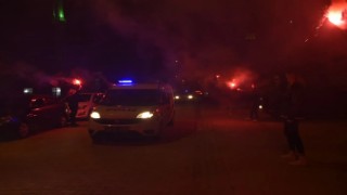Sopalı kavga ihbarına giden polise şoke eden karşılama