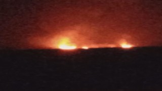 Sultan Sazlığı Milli Parkında yangın