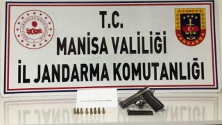 Şüpheli şahıstan ruhsatsız tabanca çıktı