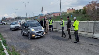 Susuzda bayram öncesi trafik uygulaması