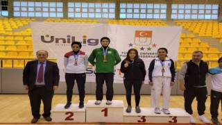 Taekwondo Şampiyonası altın madalyanın sahibi oldu