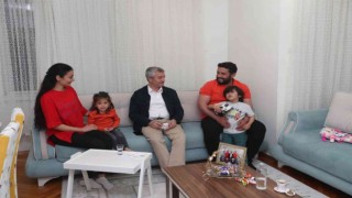 Tahmazoğlundan çat kapı ziyaretler