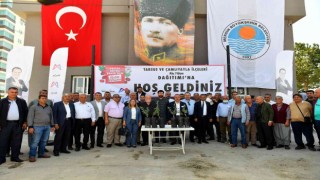 Tarsus ve Çamlıyaylada çiftçilere alıç fidanı dağıtıldı