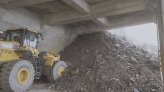 Tayvan‘da toprak kayması sonucu tünel girişi kapandı