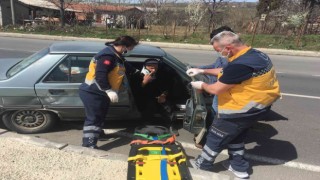 Tekirdağda trafik kazası: 1 yaralı
