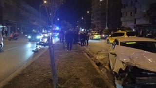 Ters yönden gelen alkollü sürücü motosiklete çarptı: 2 yaralı