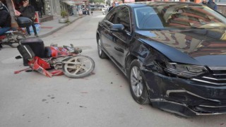 Ters yönden giden araç kazaya sebep oldu