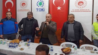 TOKİ Başkanı Ömer Bulut, Bozkurtta işçilerle iftar yaptı