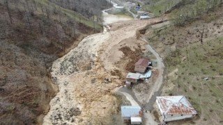 Trabzonda çamur afeti