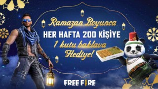 Türk baklavası Free Fire ödül listesinde
