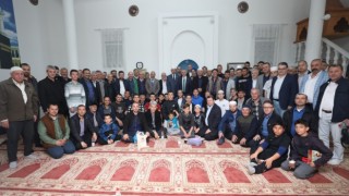 Türk köyünde iftar yaptılar