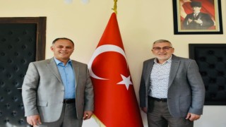 Türkiye Oryantiring Federasyonu Başkanı Çolakoğlundan Başkan Bozkurta ziyaret