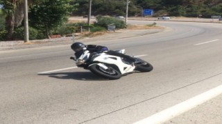 Tutkunu olduğu motosiklet genç sürücünün sonu oldu