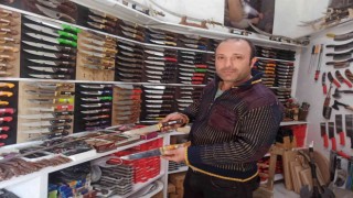 Üç kuşaktır geçimlerini bıçakçılıkla sağlıyorlar