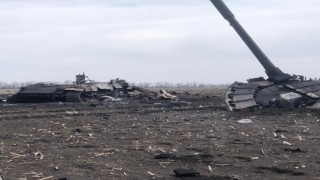 Ukrayna, Rusyaya ait askeri araçların imha görüntülerini yayınladı