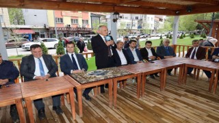 Yahyalıda bayramlaşma töreni yapıldı