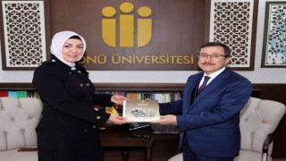 Yeni müdür Özdemirden Rektör Kızılay ile istişare