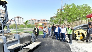 Yesilyurtta yol hizmetlerine önem