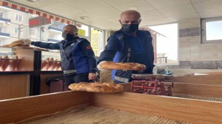 Zabıtadan pide ve gramaj denetimi