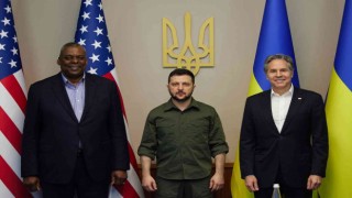 Zelenskiy, ABD Dışişleri Bakanı Blinken ve ABD Savunma Bakanı Austin ile görüştü