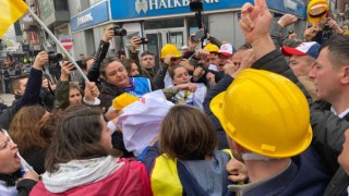 1 Mayıs Emek ve Dayanışma Gününde arbede