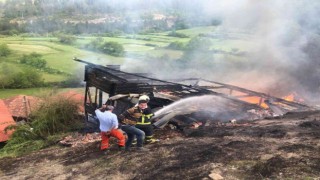 15 ev küle dönmüştü, aynı köyde ikinci yangın felaketi