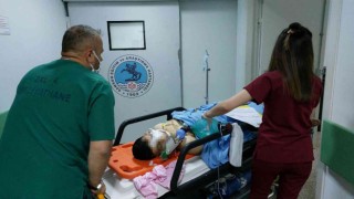 19 yaşındaki genç uykunun etkisiyle 5. kattan düşerek ağır yaralandı