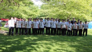 407 izci 19 Mayıs kutlamaları için Samsunda