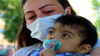 7 aylık minik Bulutun yaşam mücadelesi