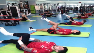 A Milli Futbol Takımı, sabah çalışmasıyla hazırlıklarını sürdürdü