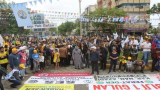 Adıyamanda 1 Mayıs İşçi Bayramı kutlandı