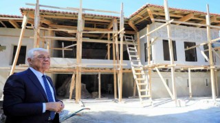 Ağa Bahçesi Konağının yüzde 75i tamamlandı