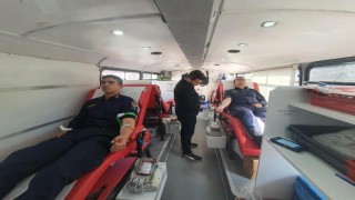 Ağlıda kan bağışı kampanyası düzenlendi