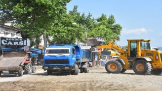 Akçay Kordon yaz sezonuna hazırlanıyor