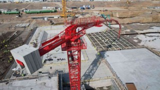 Akkuyu NGS'nin 4. ünitesinde türbin bölümü temel plakasının beton dökme işlemi başladı