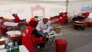 Aksarayda Kızılayın “Kan Dostum” projesine destek devam ediyor