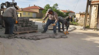 Akşehir Belediyesinden Adsız Mahallesine 5 milyon liralık yatırım