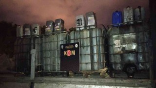 Alanyada 8 bin 200 litre kaçak akaryakıt yakalandı