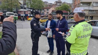 Alaplıda“Yayalar İçin 5 Adımda Güvenli Trafik” etkinliği